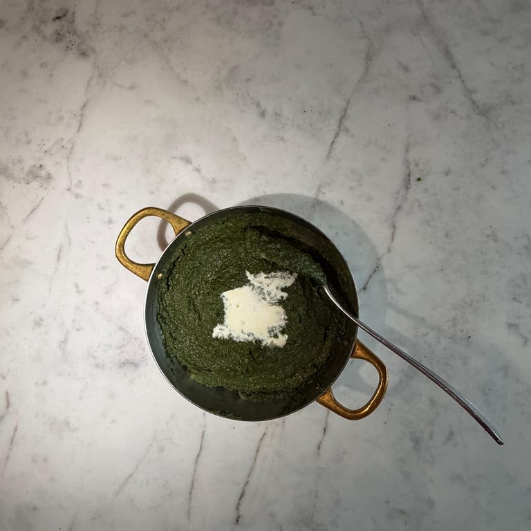 Savor Our Palak Paneer